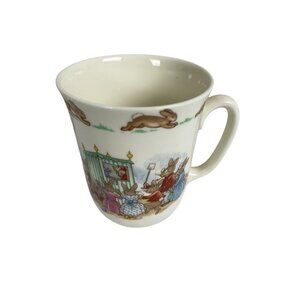 Vintage Royal Dalton Bunnykins Mug Tea Cup Beach Puppet Show